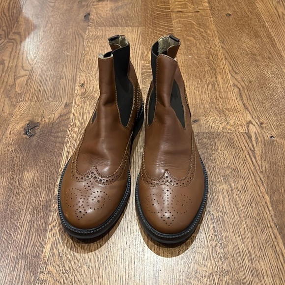 Michelle Pasinkoff Women’s Brown Chelsea Boots - Picture 2 of 7